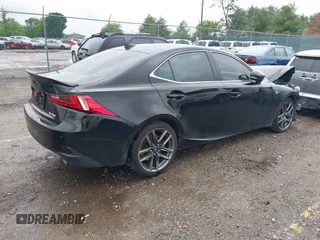 2014 Lexus IS 350 with VIN JTHCE1D21E5001490, listed as a IAAI auction lot 42373373 with 168,005 mi miles and . Bid and sale history available at DreamBid. Image 4.