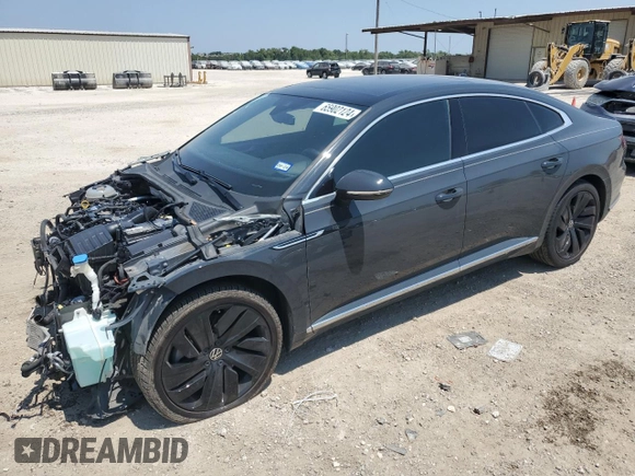 2021 Volkswagen Arteon SEL R-Line with VIN WVWHR7AN7ME009959, listed as a Copart auction lot 65902124 with 49,029 mi miles and Salvage title. Bid and sale history available at DreamBid. Image 1.