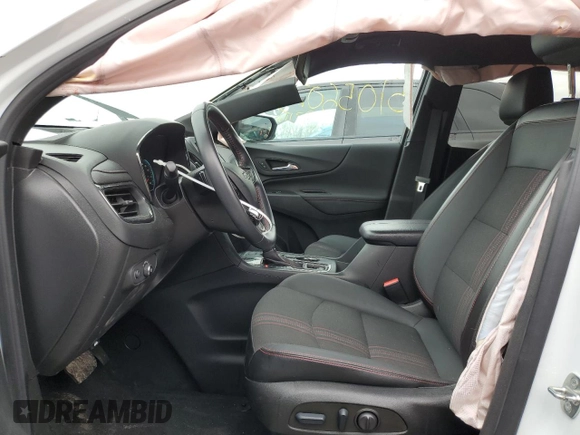 2022 Chevrolet Equinox RS with VIN 3GNAXMEV8NS120941, listed as a Copart auction lot 51056075 with 50,197 mi miles and Non Repairable. Bid and sale history available at DreamBid. Image 7.