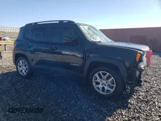 2018 Jeep Renegade Altitude with VIN ZACCJABB3JPJ02044, listed as a Copart auction lot 82567534 with 87,779 mi miles and Salvage title. Bid and sale history available at DreamBid. Image 4.