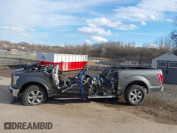2017 Ford F-150 XL with VIN 1FTEW1CP7HKC60057, listed as a IAAI auction lot 41440464 with 1 mi miles. Bid and sale history available at carsss.com. Image 13.
