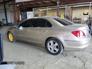 2006 Acura RL with VIN JH4KB16546C001377, listed as a Copart auction lot 48790805 with 142,052 mi miles and Salvage Title. Bid and sale history available at DreamBid. Image 2.