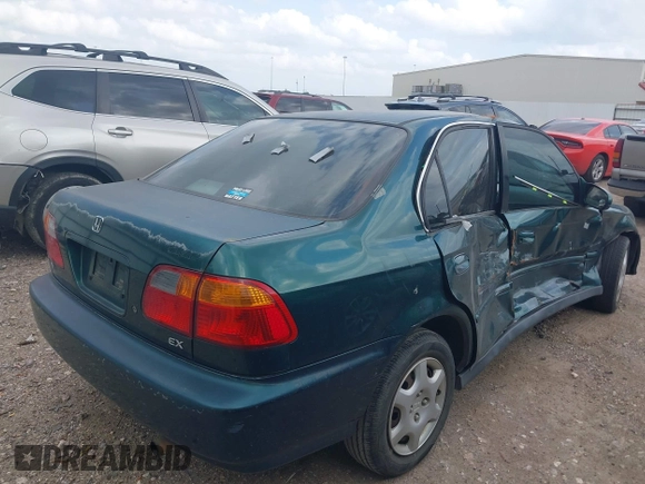 2000 Honda Civic EX z VIN 2HGEJ8642YH602208, wystawiony jako IAAI lot #42144808 z przebiegiem 187 273 mil mil oraz . Historia ofert i sprzedaży dostępna na DreamBid. Obrazek 4.