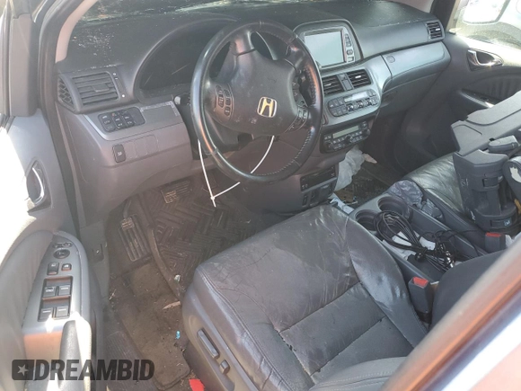 2007 Honda Odyssey EX-L with VIN 5FNRL38707B033223, listed as a Copart auction lot 55118815 with Not Provided miles and Salvage Title. Bid and sale history available at DreamBid. Image 8.