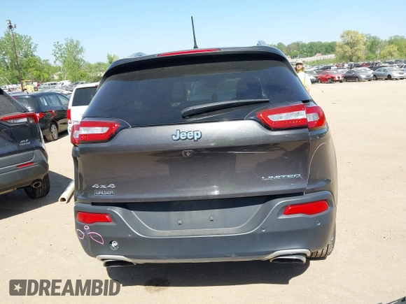 2017 Jeep Cherokee Limited with VIN 1C4PJMDS8HW631165, listed as a IAAI auction lot 42248180 with 57,448 mi miles and . Bid and sale history available at DreamBid. Image 16.