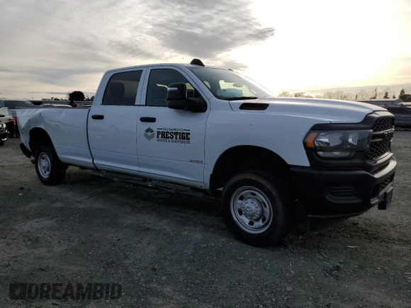 2024 Ram 2500 Tradesman with VIN 3C6UR5HJ7RG222469, listed as a Copart auction lot 44657845 with 44,753 mi miles and Salvage title. Bid and sale history available at DreamBid. Image 4.
