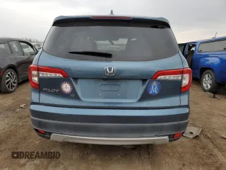 2019 Honda Pilot EX-L with VIN 5FNYF5H51KB042518, listed as a Copart auction lot 51809355 with 64,712 mi miles and Salvage Title. Bid and sale history available at DreamBid. Image 6.