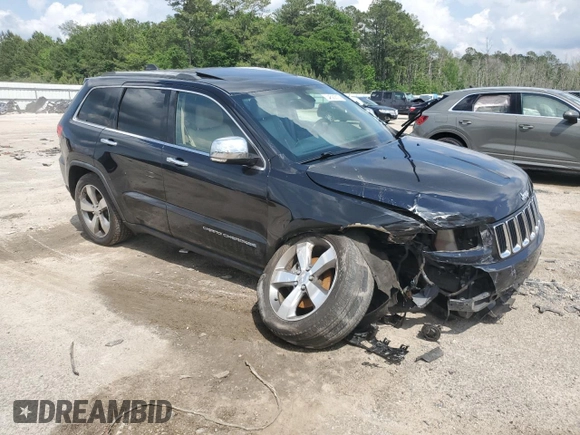 2014 Jeep Grand Cherokee Limited with VIN 1C4RJFBG1EC347280, listed as a Copart auction lot 54522815 with 194,554 mi miles and Salvage title. Bid and sale history available at DreamBid. Image 4.