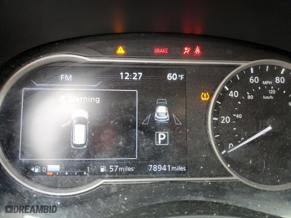 2018 Nissan Kicks S with VIN 3N1CP5CUXJL511095, listed as a Copart auction lot 46493875 with NaN miles and Salvage Title. Bid and sale history available at carsss.com. Image 9.
