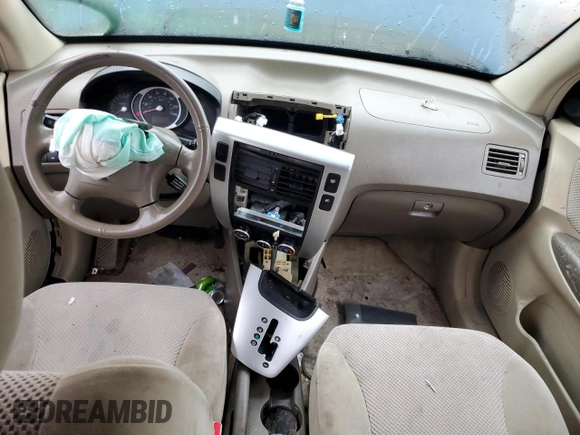 2007 Hyundai Tucson SE with VIN KM8JN12D17U520069, listed as a Copart auction lot 84058614 with 158,352 mi miles and Salvage Title. Bid and sale history available at carsss.com. Image 8.