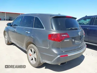 2011 Acura MDX Tech Pkg with VIN 2HNYD2H67BH541910, listed as a IAAI auction lot 41719945 with 162,884 mi miles. Bid and sale history available at carsss.com. Image 3.