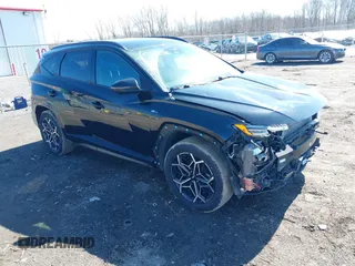 2022 Hyundai Tucson XRT with VIN KM8JFCAE3NU169455, listed as a IAAI auction lot 41844296 with 46,377 mi miles and . Bid and sale history available at carsss.com. Image 1.