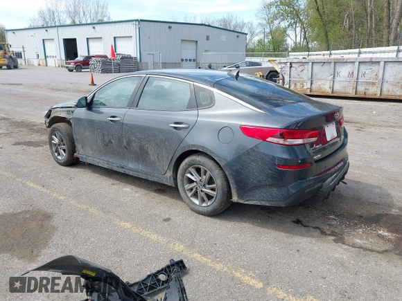 2020 Kia Optima LX with VIN 5XXGT4L3XLG384486, listed as a IAAI auction lot 42157710 with 106,413 mi miles and . Bid and sale history available at DreamBid. Image 3.