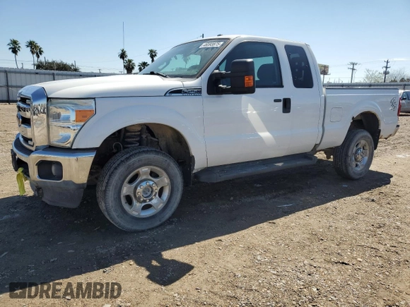 2015 Ford Super Duty F-250 SRW XLT with VIN 1FT7X2B66FEB24549, listed as a Copart auction lot 46593875 with 121,635 mi miles and Clean Title. Bid and sale history available at carsss.com. Image 1.
