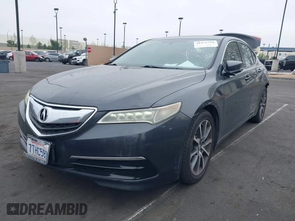 2016 Acura TLX V6 with VIN 19UUB2F35GA009159, listed as a IAAI auction lot 41972718 with 102,202 mi miles. Bid and sale history available at carsss.com. Image 18.
