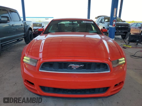 2013 Ford Mustang V6 with VIN 1ZVBP8AM0D5230180, listed as a Copart auction lot 61626655 with 100,168 mi miles and Salvage title. Bid and sale history available at DreamBid. Image 5.