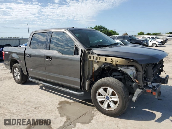 2018 Ford F-150 XL with VIN 1FTEW1CBXJKF52554, listed as a Copart auction lot 52690315 with 141,966 mi miles and Salvage Title. Bid and sale history available at carsss.com. Image 4.