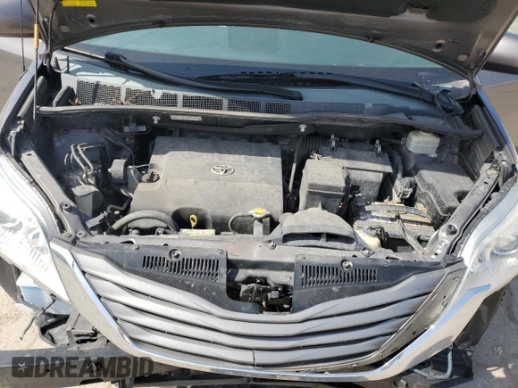 2013 Toyota Sienna XLE AAS with VIN 5TDYK3DC6DS402319, listed as a Copart auction lot 49848965 with 157,201 mi miles and Salvage Title. Bid and sale history available at carsss.com. Image 12.