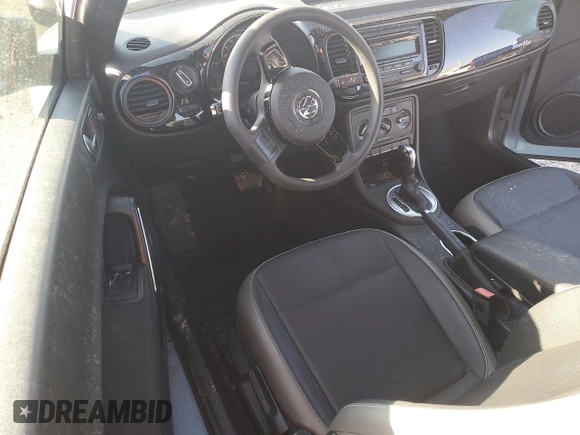 2015 Volkswagen Beetle Fleet Edition with VIN 3VWF17AT8FM607274, listed as a Copart auction lot 51463805 with 78,448 mi miles and Salvage Title. Bid and sale history available at DreamBid. Image 8.
