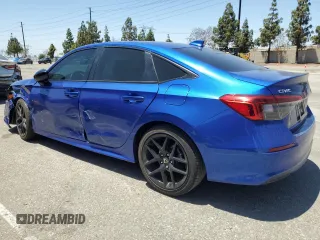 2023 Honda Civic Sport with VIN 2HGFE2F59PH533336, listed as a Copart auction lot 61692945 with 21,726 mi miles and Salvage title. Bid and sale history available at DreamBid. Image 2.