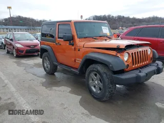 2011 Jeep Wrangler Sport with VIN 1J4AA2D16BL589390, listed as a IAAI auction lot 41478801 with 153,013 mi miles and . Bid and sale history available at carsss.com. Image 1.