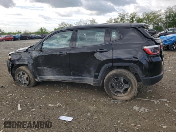 2021 Jeep Compass Sport с VIN 3C4NJDAB2MT572027, выставлен на аукционе Copart как лот 54970265 с пробегом 95 177 миль миль и Списание • Salvage title. История ставок и продаж доступна на DreamBid. Изображение 2.