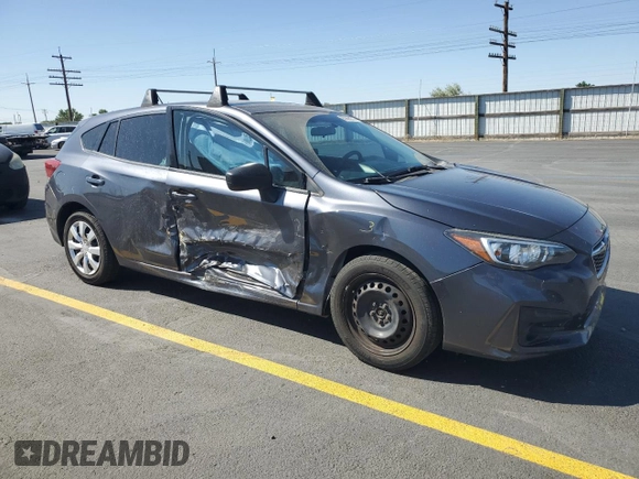 2017 Subaru Impreza with VIN 4S3GTAA61H3731450, listed as a Copart auction lot 60863675 with 88,376 mi miles and Salvage title. Bid and sale history available at DreamBid. Image 4.