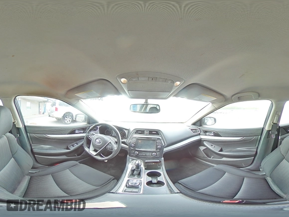 2017 Nissan Maxima SV with VIN 1N4AA6AP0HC389898, listed as a Copart auction lot 53462465 with 151,096 mi miles and Salvage Title. Bid and sale history available at carsss.com. Image 14.