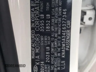 2014 Kia Rio LX with VIN KNADM5A34E6377346, listed as a Copart auction lot 82783993 with 107,160 mi miles and Salvage Title. Bid and sale history available at carsss.com. Image 12.
