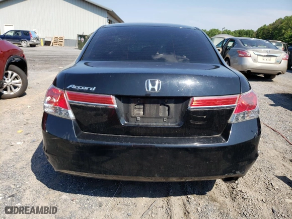 2011 Honda Accord Sdn LX with VIN 1HGCP2F3XBA076247, listed as a Copart auction lot 72983584 with 131,153 mi miles and Salvage Title. Bid and sale history available at carsss.com. Image 6.