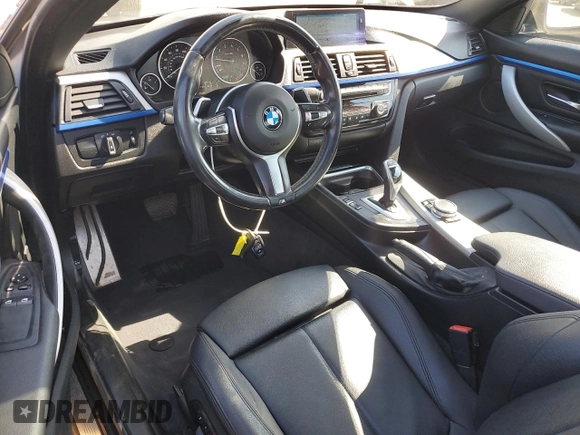 2015 BMW 4 Series 428i with VIN WBA3N7C54FK223828, listed as a Copart auction lot 62425555 with 72,399 mi miles and Salvage title. Bid and sale history available at DreamBid. Image 8.