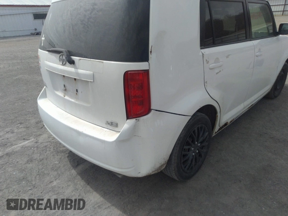 2008 Scion xB with VIN JTLKE50E381052011, listed as a IAAI auction lot 41800997 with 0 mi miles. Bid and sale history available at carsss.com. Image 6.