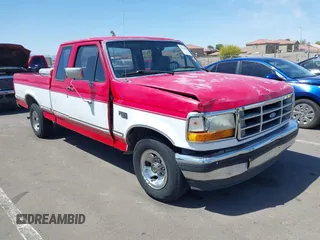 1995 Ford F-150 z VIN 1FTEX15N8SKB99463, wystawiony jako IAAI lot #42171990 z przebiegiem 286 566 mil mil oraz . Historia ofert i sprzedaży dostępna na DreamBid. Obrazek 1.