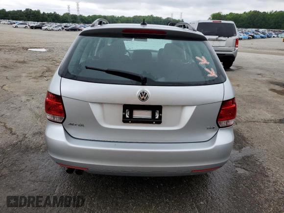 2014 Volkswagen Jetta TDI w/Sunroof & Nav with VIN 3VWPL7AJ3EM624771, listed as a Copart auction lot 55927955 with 99,424 mi miles and Salvage title. Bid and sale history available at DreamBid. Image 6.