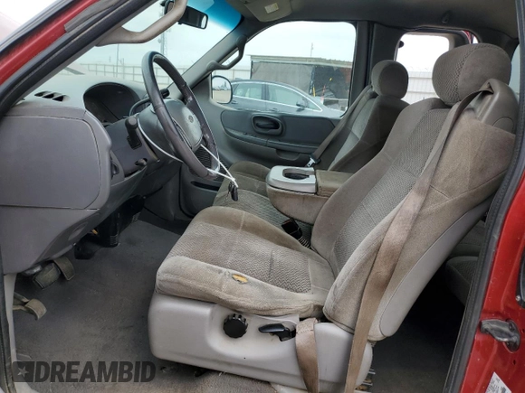 2002 Ford F-150 XL with VIN 1FTRX17W92KA57890, listed as a Copart auction lot 46894115 with 169,725 mi miles and Salvage Title. Bid and sale history available at carsss.com. Image 7.