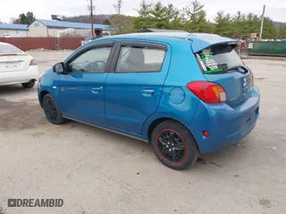2015 Mitsubishi Mirage DE with VIN ML32A3HJ0FH060300, listed as a IAAI auction lot 41918985 with 132,784 mi miles. Bid and sale history available at carsss.com. Image 3.