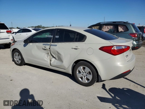 2014 Kia Forte LX with VIN KNAFK4A64E5187863, listed as a Copart auction lot 86039744 with 136,265 mi miles and Salvage Title. Bid and sale history available at carsss.com. Image 2.