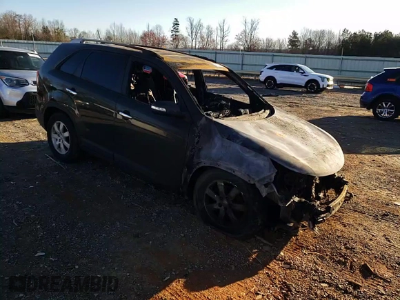 2012 Kia Sorento LX with VIN 5XYKT3A61CG233596, listed as a Copart auction lot 49766425 with Not Provided miles and Non Repairable. Bid and sale history available at DreamBid. Image 11.
