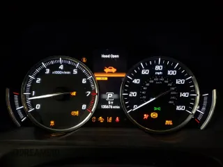 2018 Acura TLX w/Technology Pkg with VIN 19UUB2F52JA003652, listed as a Copart auction lot 45919365 with 135,676 mi miles and Salvage Title. Bid and sale history available at carsss.com. Image 9.