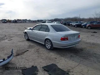 2002 BMW 5 Series 525i with VIN WBADT33412GF42744, listed as a IAAI auction lot 41609141 with 1 mi miles. Bid and sale history available at carsss.com. Image 3.