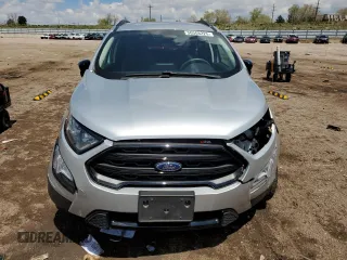2020 Ford EcoSport SES z VIN MAJ6S3JL6LC354015, wystawiony jako Copart lot #56508225 z przebiegiem 13 429 mil mil oraz Szkody całkowita. Historia ofert i sprzedaży dostępna na DreamBid. Obrazek 5.