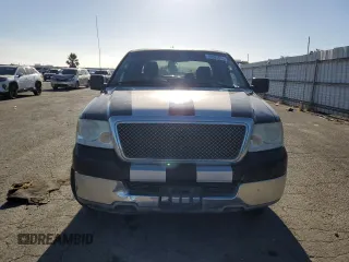 2005 Ford F-150 XLT with VIN 1FTPX02555KB99576, listed as a Copart auction lot 66905914 with 0 mi miles and Salvage Title. Bid and sale history available at carsss.com. Image 5.