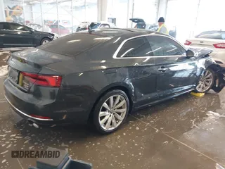 2018 Audi A5 Premium Plus with VIN WAUPNAF51JA073637, listed as a IAAI auction lot 41289291 with Not Provided miles and . Bid and sale history available at DreamBid. Image 4.