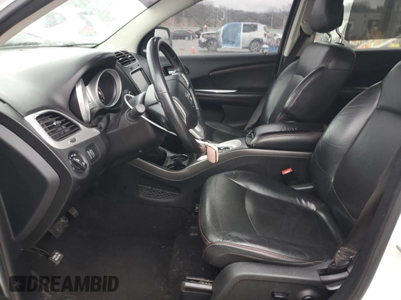 2015 Dodge Journey R/T z VIN 3C4PDDEG7FT701176, wystawiony jako Copart lot #43265675 z przebiegiem 105 160 mil mil oraz Szkoda całkowita • Salvage title. Historia ofert i sprzedaży dostępna na DreamBid. Obrazek 7.