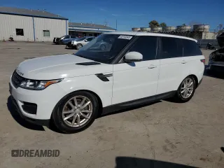 2016 Land Rover Range Rover Sport V6 SE with VIN SALWG2VF1GA649317, listed as a Copart auction lot 43743345 with 93,707 mi miles and Clean Title. Bid and sale history available at carsss.com. Image 1.