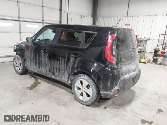 2014 Kia Soul with VIN KNDJN2A21E7032469, listed as a IAAI auction lot 41595983 with 87,651 mi miles. Bid and sale history available at carsss.com. Image 3.