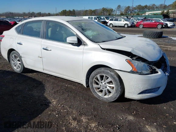 2013 Nissan Sentra FE+ S with VIN 3N1AB7APXDL749242, listed as a IAAI auction lot 41434169 with 83,040 mi miles and . Bid and sale history available at DreamBid. Image 1.