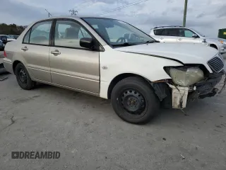 2003 Mitsubishi Lancer ES with VIN JA3AJ26E83U079025, listed as a Copart auction lot 76900594 with 0 mi miles and Salvage Title. Bid and sale history available at carsss.com. Image 4.