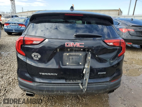 2018 GMC Terrain SLE with VIN 3GKALTEX6JL263069, listed as a Copart auction lot 45567435 with 87,915 mi miles and Salvage Title. Bid and sale history available at carsss.com. Image 6.