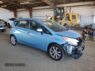 2014 Nissan Note S Plus with VIN 3N1CE2CP6EL374743, listed as a Copart auction lot 49650305 with 126,418 mi miles and Salvage Title. Bid and sale history available at DreamBid. Image 4.